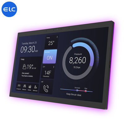 15.6 pollici Smart Home Free POE pannello LCD Full HD schermo con RK3566 Bluetooth 5.3