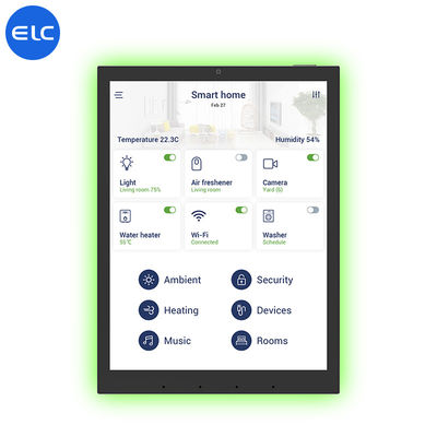 Montaggio a parete 9.7 pollici Wi-Fi6E Free POE Smart Home Tablet Con RK3566 Quad Core