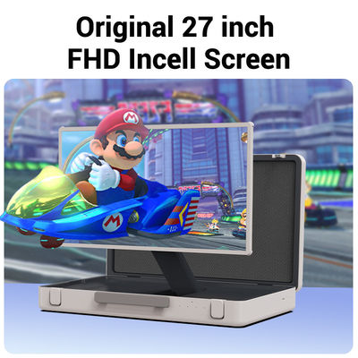 ELC PackGo Valigia Smart TV 27 pollici portatile 4K HD touch screen Smart TV