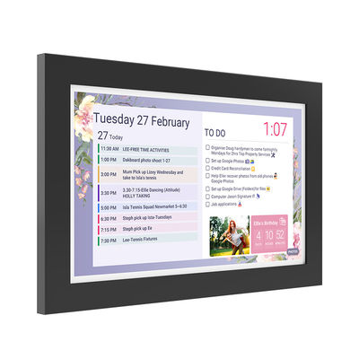 RK3588S2 Ultra-Narrow Frame Mu-MIMO In WiFi 6E Tablet Android 13 Timing Tablet Per Calendario