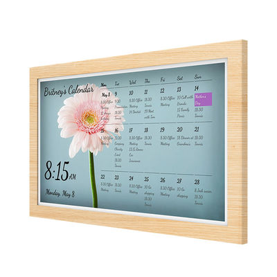 Tabella di cronometraggio Wi-Fi 6 ultra-sottile multifunzionale montata a parete per smart home calendario digitale