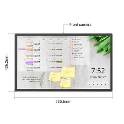 32' Android Tablet WiFi 6 Quadro ultra-stretto per Smart Home Calendario digitale
