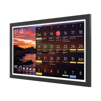 32' OEM Tablet 4GB RAM WiFi 6 Ultra-Narrow Frame RK3588S2 Octa Core Timing Tablet Per Smart Home Calendario Digitale