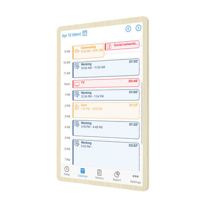 21 Inch Incell Android14 Digital Wall Calendar Software gratuito Touch Screen Smart Calendar Display per la famiglia