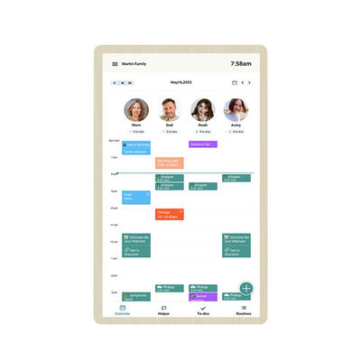 ELC Nuovo design della lista di controllo del calendario display RK3576 android 13 smart touch screen calendario famiglia calendario intelligente