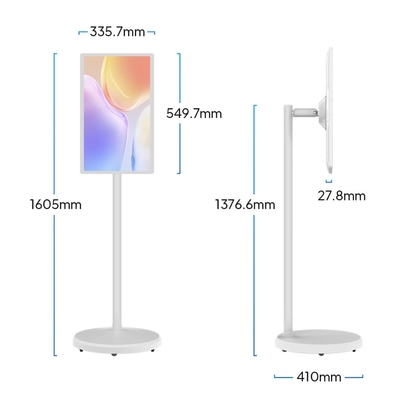 ELC SW2495T 24 pollici 1920*1080 250cdm2 10-point in Cell Touch Display di segnaletica digitale verticale Laptop Pos Tablet Chioschi di vendita
