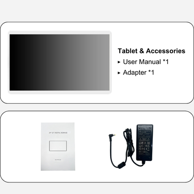 Schermo di visualizzazione della cucina Sistema Kds Sistema Pos NFC Monitor di visualizzazione degli ordini della cucina Android 13 ELed Schermo di visualizzazione della gestione dei menu KDS