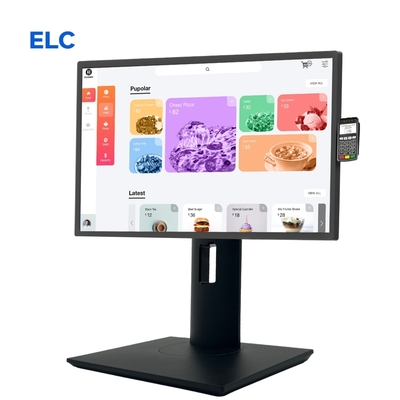 Touch Screen Ristorante Pos System Chiosco 24 pollici Desktop Tablet Portable Monitor Screen Smart Android 13 TV Display Tablet PC
