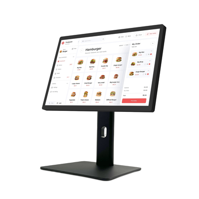 21 pollici Desktop Tablet Display di cucina Smart Android 11 TV Display Tablet PC Touch Screen Ristorante Pos System Chiosco