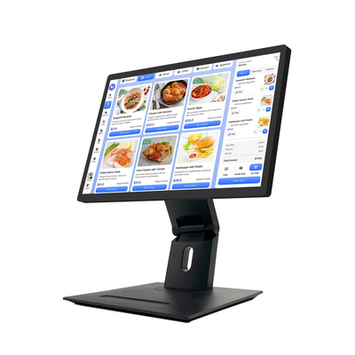 Schermo touchscreen per segnaletica digitale Android 11 da 21,5" con RK3568 2+16GB USB RJ45 WiFi Kds Pos Kitchen Display Schermo Kds con base