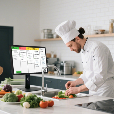 Schermo touchscreen per segnaletica digitale Android 11 da 21,5" con RK3568 2+16GB USB RJ45 WiFi Kds Pos Kitchen Display Schermo Kds con base