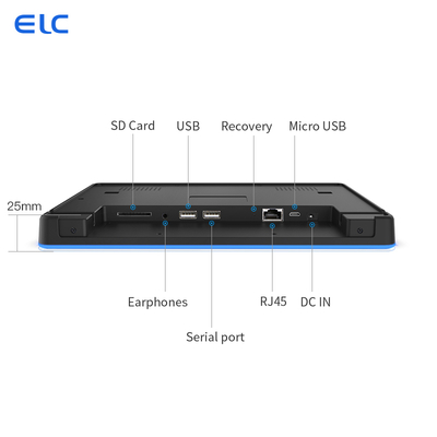 10Tablet Android da 1 pollice con POE e LED Light Bar