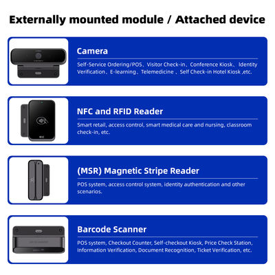 21.5" Touch Screen Tablet Android RK3576 per ristorante Punto di vendita Riordinamento Chiosco Autoservizio