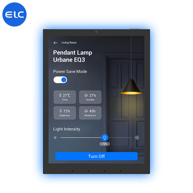 Dispositivo personalizzato WiFi6E gratuito POE Smart Home Tablet Camera frontale 5M/P