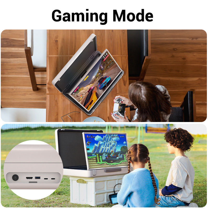 ELC PackGo Smart TV Portfolio Android 12 27 Inch Adjustabile Tablet Portatile Samrt Tv