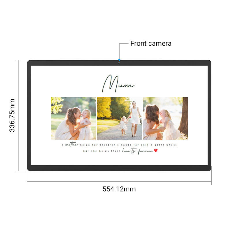 Tablet ad alte prestazioni da 24' Tablet con Wi-Fi standard ultra-sottile 6 con Mu-MIMO per la visualizzazione degli orari del calendario