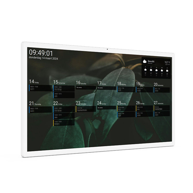 32' OEM Tablet 4GB RAM WiFi 6 Ultra-Narrow Frame RK3588S2 Octa Core Timing Tablet Per Smart Home Calendario Digitale