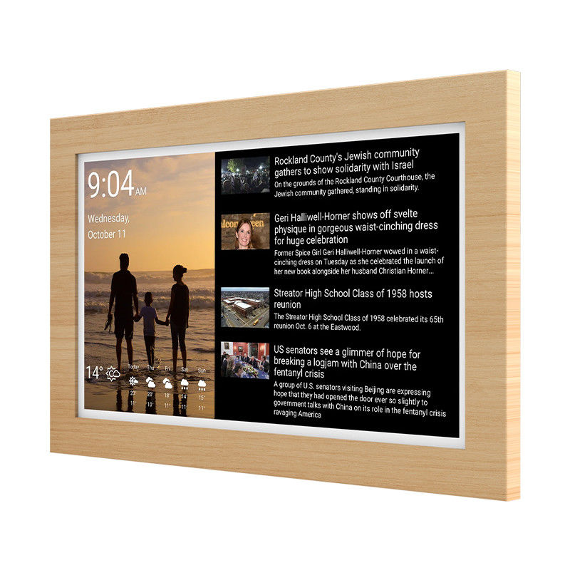 Tablet con schermo tattile ultra-sottile Smart Home Timing Tablet WiFi 6 con Mu-MIMO per la visualizzazione degli orari del calendario