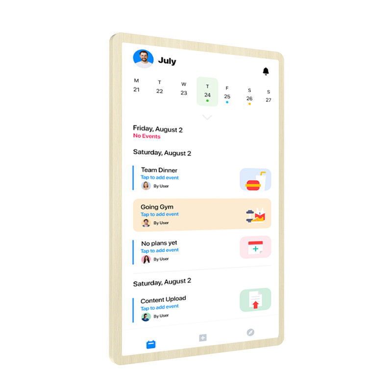 ELC Nuovo design della lista di controllo del calendario display RK3576 android 13 smart touch screen calendario famiglia calendario intelligente