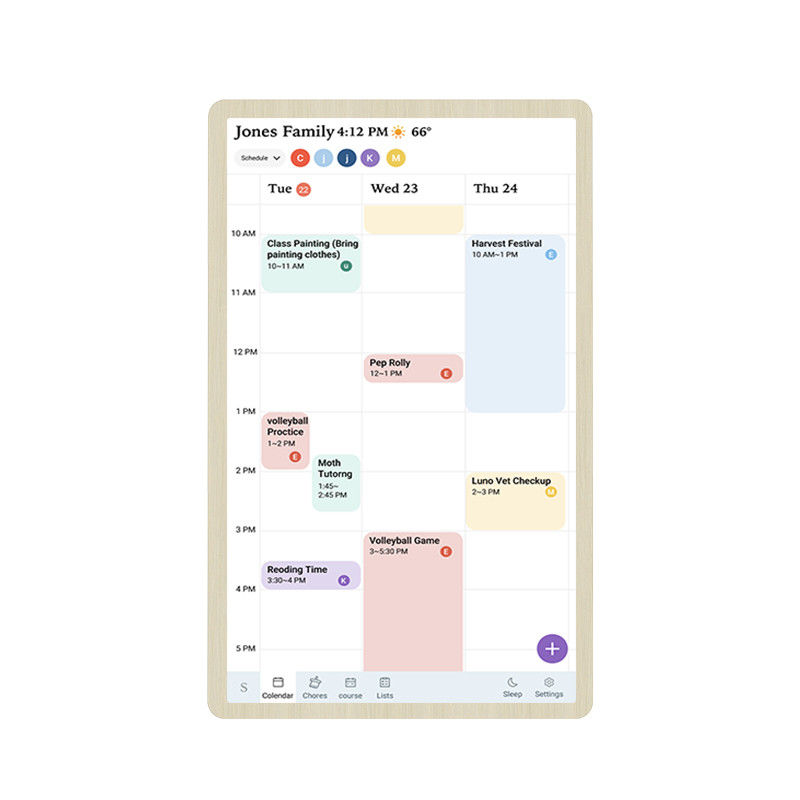 Nuovo design RK3576 android 13 calendario intelligente famiglia digitale muro calendario calendario lista di controllo visualizzazione