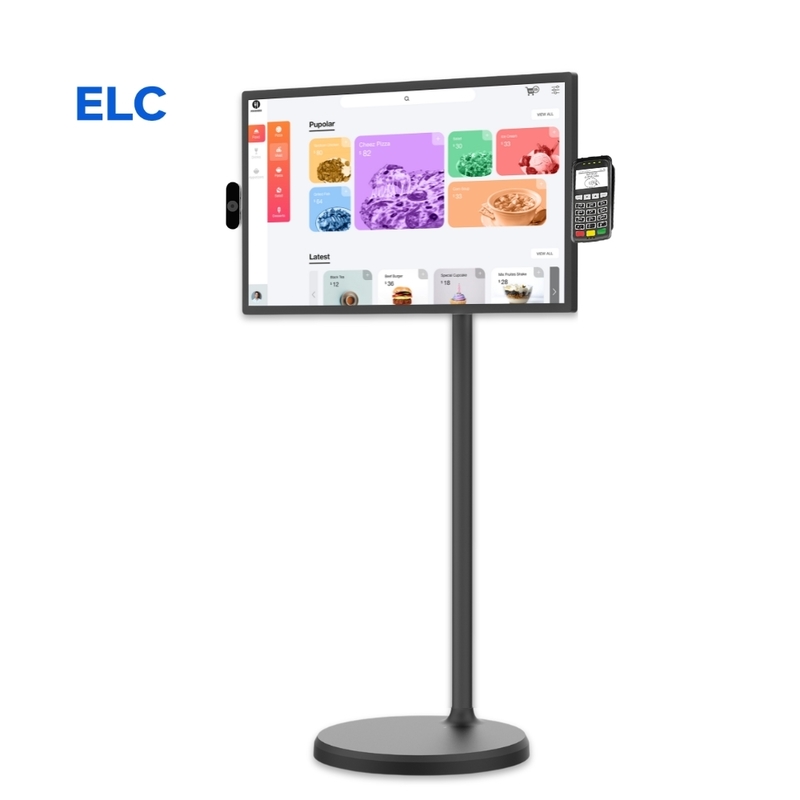 OEM/ODM Personalizzare RK3588S2/RK3588 Android 13 24 Inch Piano Standing Digital Signage Screens Display System cucina Ristorante