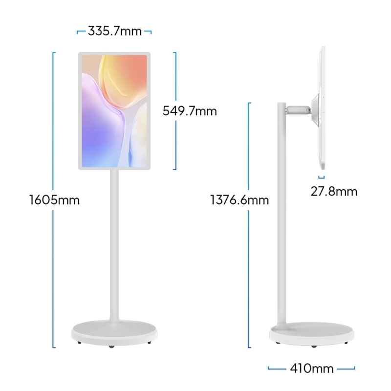 ELC SW2495T 24 pollici 1920*1080 250cdm2 10-point in Cell Touch Display di segnaletica digitale verticale Laptop Pos Tablet Chioschi di vendita