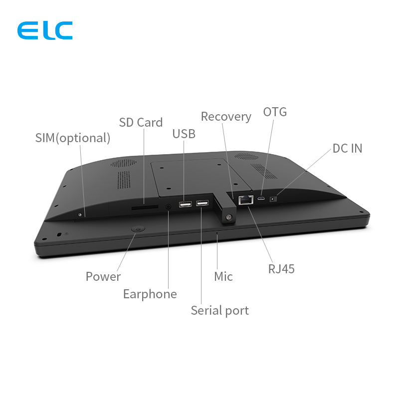 Tablet Android per sala riunioni da 13,3 pollici con POE e barra luminosa a LED