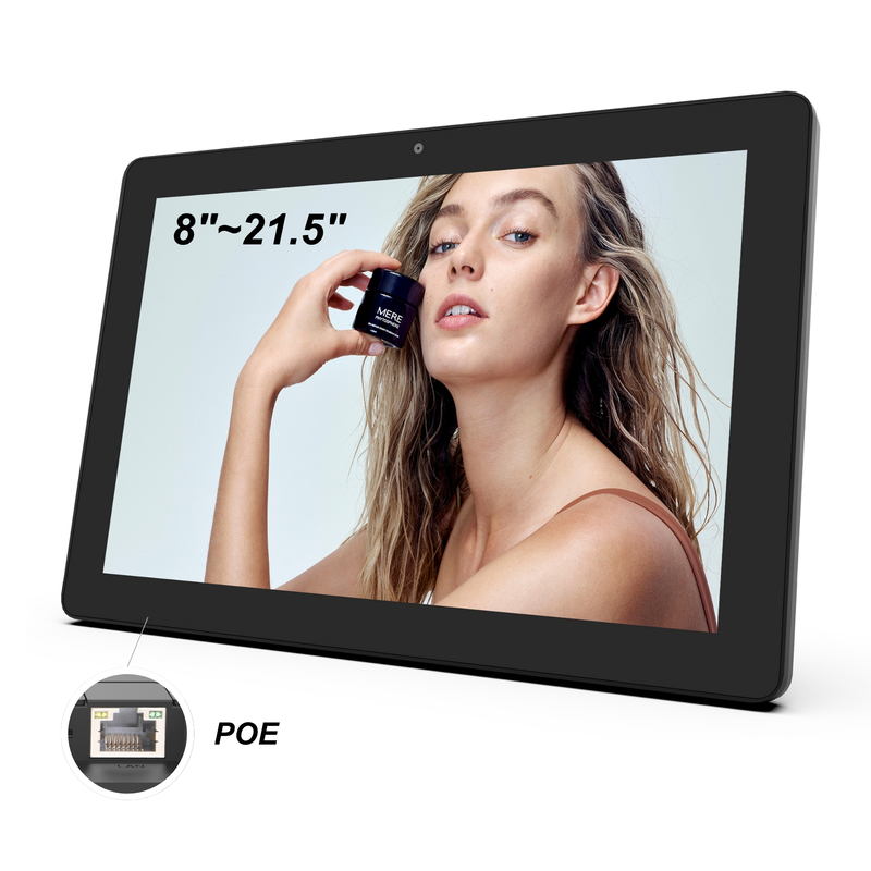 10.1 Inch Wall Mounted Tablet Digital Signage FCC, CE, ROHS, Qualità garantita Maggiori dettagli Personalizzabile