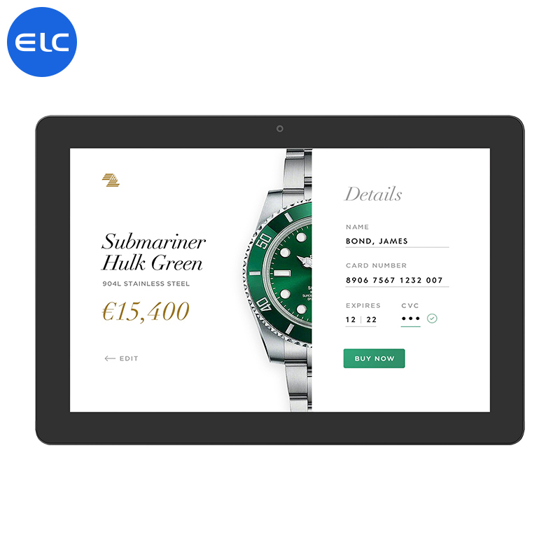 10.1 Inch Wall Mounted Tablet Digital Signage FCC, CE, ROHS, Qualità garantita Maggiori dettagli Personalizzabile