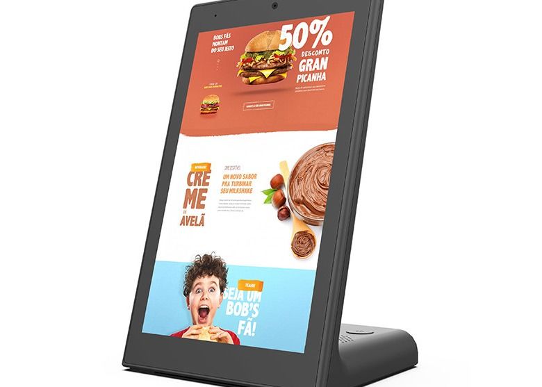 Contrassegno verticale di Android 8,1 Digital con il touch screen a 8 pollici