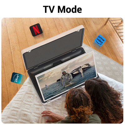 ELC PackGo Household Portable 27 Inch Android 12 Smart TV Touch Tablet