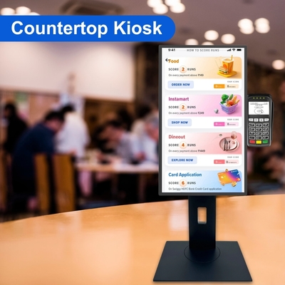 Schermo interattivo per computer da cucina con touch screen per segnaletica digitale Kds System Pos System Schermo da cucina a parete