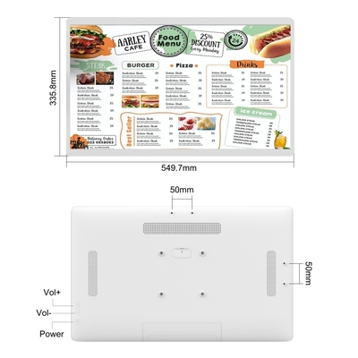 Schermi display da cucina Computer POS Terminale Display impermeabile e resistente all'olio per KDS Ristorante