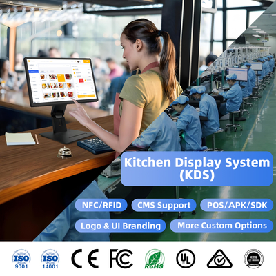 Schermo touchscreen per segnaletica digitale Android 11 da 21,5